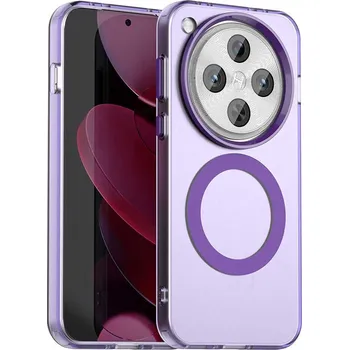 Pouzdro na mobilní telefon Techsuit CandyCase MagSafe pro Oppo Find X8 Pro fialová