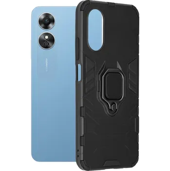 Pouzdro na mobilní telefon Techsuit Silikonové pouzdro Oppo A17 Black