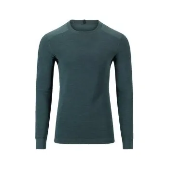 Pánské termoprádlo Aclima StreamWool Crew Neck Men Green Gables zelená XL