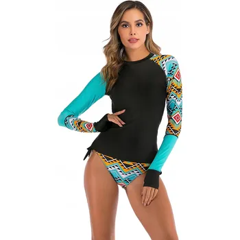 Dámské plavky Plavky dvoudílné vícebarevné L