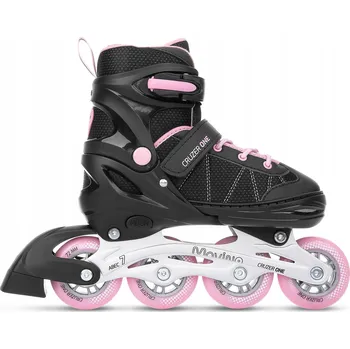 Kolečkové Brusle Movino Cruzer One vel. 38-41 černo-růžové