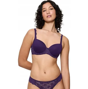 Dámské spodní prádlo Triumph vyztužená podprsenka fialová velikost 90B
