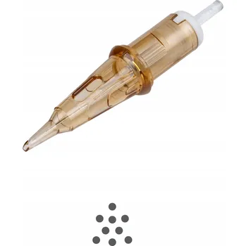 Tetování KAZETA V-SELECT 9RL, 0,35 mm, jehla na tetování