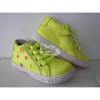 Chlapecká obuv SANTÉ kožené boty MY/2835 Yellow Velikost: 19