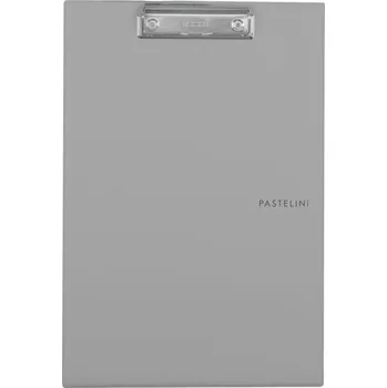 Psací podložka Pastelini Podložka A4 s klipem PASTELINi - šedá 371323