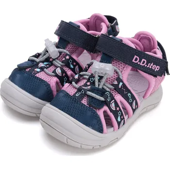 Dívčí sandály DDstep Sportovní sandálky D.D.step G065-51748D Mauve Velikost: 29