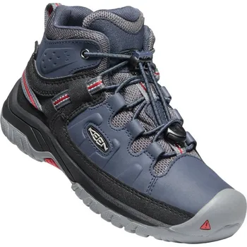 Dětská sportovní obuv Boty KEEN Targhee Mid WP JR blue nights/red carpet Velikost: 34