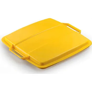 Odpadkový koš Víko na odpadkový koš Durabin - 90 l / žlutá 67407