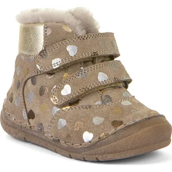 Dívčí zimní obuv Zimní Froddo boty Paix Beige (flexible) G2110143-26 Velikost: 30