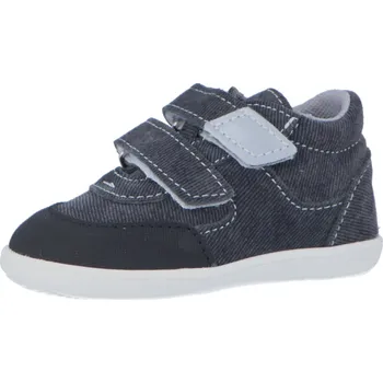 Dívčí polobotky Jonap kožené boty 051SV šedá riflovina Velikost: 22