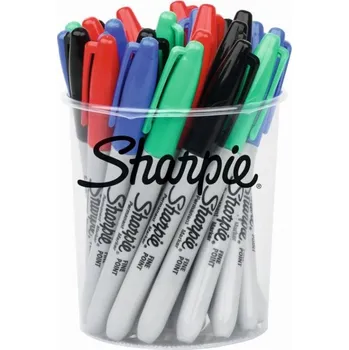 Vícebarevný Permanentní popisovač Sharpie 20 ks