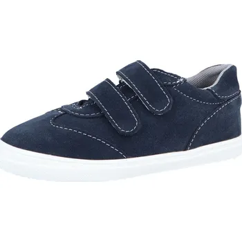 Dívčí polobotky Jonap kožené boty 053 SV tmavomodrá Velikost: 29