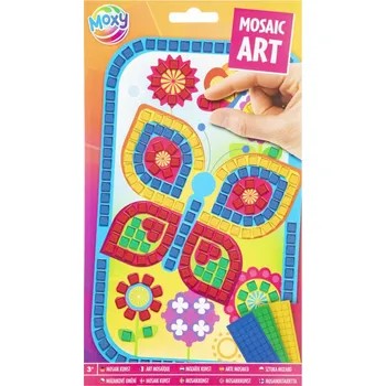 kreativní sada Rappa Kreativní set mozaika podle barev metalická A5 Motýl