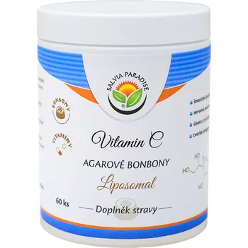 Salvia Paradise Vitamin C - Liposomal agarové bonbony 60 ks