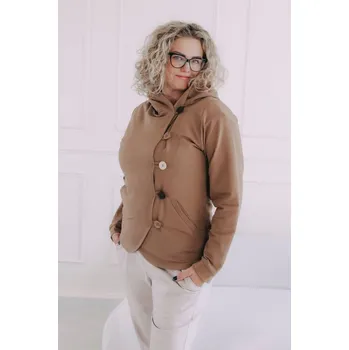 Dámský kabát Kabátek Dream Summer Camel Plus, XXL