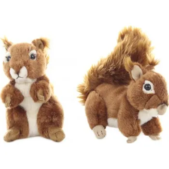 plyšák Plyšová Hračka veverka Uni-Toys 17 cm