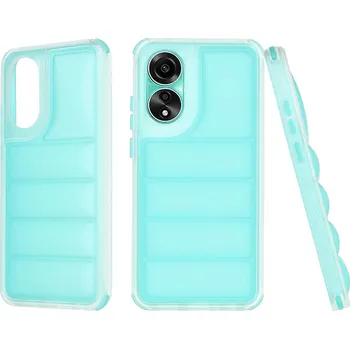 Pouzdro na mobilní telefon Techsuit Wave Shield Oppo A78 4G Turquoise