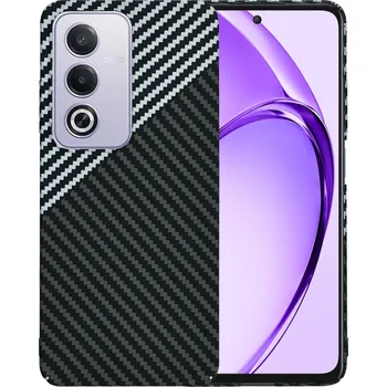 Pouzdro na mobilní telefon Techsuit Carbonite FiberShell pro Oppo A80 5G šedá Stealth
