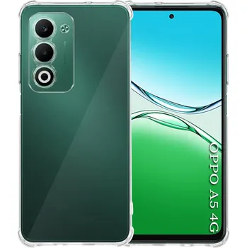 Pouzdro na mobilní telefon Techsuit Shockproof průhledný silikonový obal Oppo A5 4G A5 5G průhledný