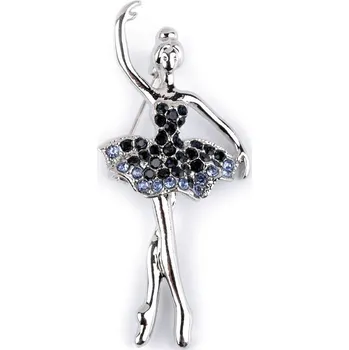 Brož Brož s broušenými kameny baletka