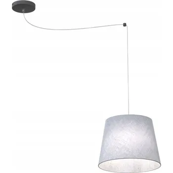 Závěsné svítidlo ASCOT 1 ŠEDÉ klasické, stínidla, černé, šedé