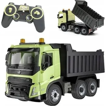 RC model auta VELKÝ SKLÁPĚČ WYWROTKA CIĘŻARÓWKA ZDALNIE STEROWANA TIR VOLVO FMX RC AUTO NA OVLADAČ