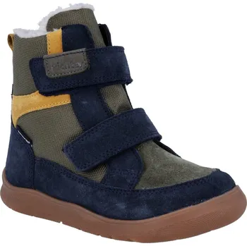 Dětská treková obuv Zimní barefoot obuv Samy Richter 0759-2211-6631 marine/yerba/honey Velikost: 26