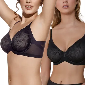 Podprsenka Selene podprsenka nevyztužená černá velikost 85D