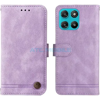 Pouzdro na mobilní telefon Pouzdro Shield4U Motorola Moto G57 Power 5G, G67 Power 5G Skin Feel fialové a zpět 33 Kč s ATC Clubem