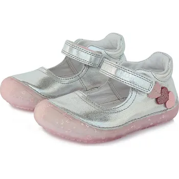 Dívčí obuv DDstep Kožené barefoot balerínky D.D.step H063-399 White Velikost: 36