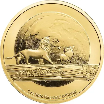 Zlatá mince 1 Oz Disney Lion King 2021