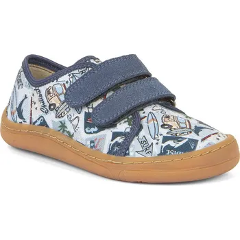 Dívčí obuv Froddo barefoot tenisky G1700379-12 Light Blue Velikost: 20