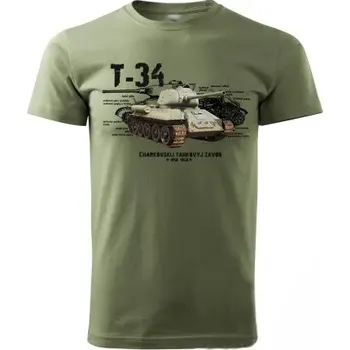 Pánské oblečení Pánské tričko s kulatý výstřihem STRIKER, velikost L