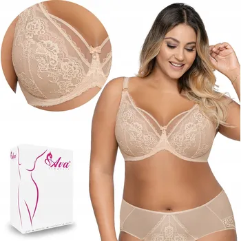 Dámské oblečení Ava podprsenka nevyztužená béžová velikost 70E