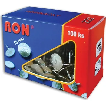 Conmetron Připínáčky RON - 222 / 100 ks, velikost 10 / 8 35275