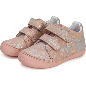 Dívčí obuv DDstep Kožené boty D.D.step S078-41678A Pink Velikost: 35