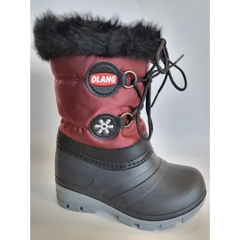 Dívčí sněhule Olang sněhule PATTY KID 812 Bordeaux Velikost: 25/26