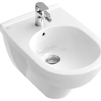 Villeroy & Boch Závěsný bidet 360x560 mm, 1 otvor pro baterii, alpská bílá - 54600001
