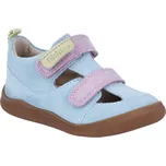 Kožené barefoot sadnálky Samy Richter 0753-1211-5711 turquoise Velikost: 19