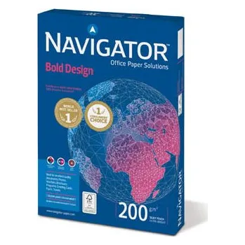 Papír pro tiskárny Xerografický papír Navigator Bold Design - A4 200 g / 150 listů