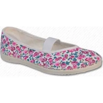 Dětská fitness obuv Toga Cvičky Jarmilky růžový květ Velikost: 25