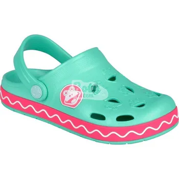 Dívčí sandály Sandálky Coqui Froggy Mint/New Rouge Velikost: 30/31