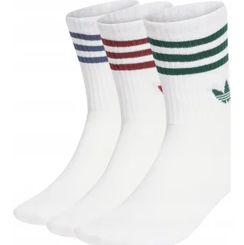 Pánské ponožky ADIDAS ORIGINALS PONOŽKY DO LÝTKA PRO 3 PÁRY KT1690 VEL. 34-36