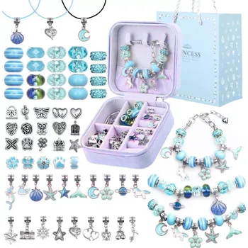 dětská sada na výrobu šperků Sada na výrobu šperků RENEW FORCE - modrá