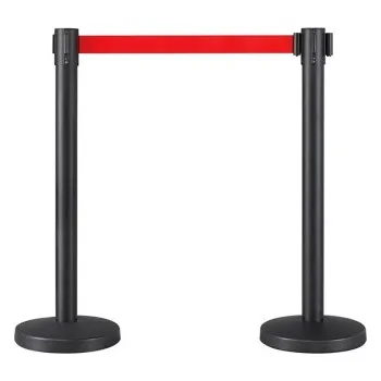 LED páska Sloupek pro kontrolu davu 611151 red, sada 2 bariérových pásek, červená - A YAHEETECH