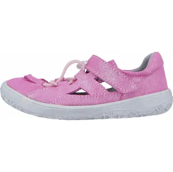 Dívčí obuv Jonap barefoot kožené sandálky B9 S růžová devon Velikost: 24