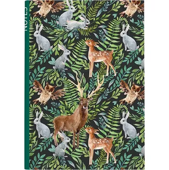 Baloušek Tisk Kniha záznamní A5 - linka / 100 l / les 586442