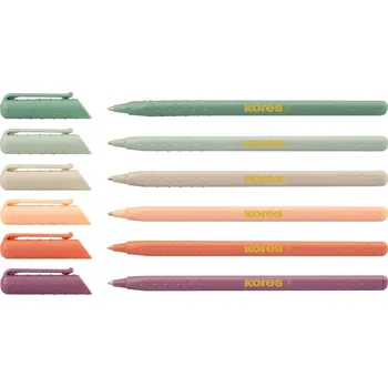 Kancelář Kores Kuličkové pero Kores K0 - vintage mix 490244
