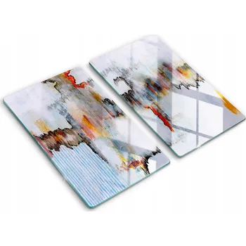 Obraz Krájecí deska Wallfluent sklo 2 ks