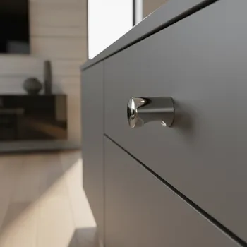 Nábytkové kování Interex Knopka LIVIA / Lesklý chrom